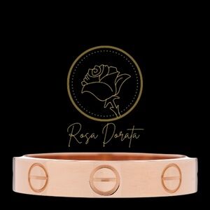 CARTIER 18K PINK GOLD 3.5MM LOVE WEDDING BAND RING 51 5.75